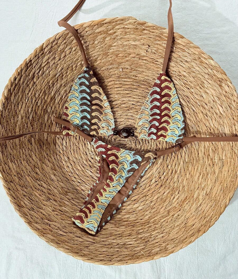women´s two-piece swimwear boho style