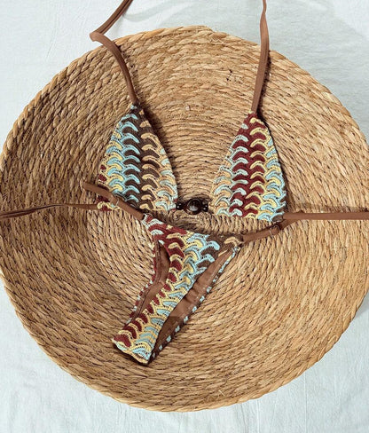 women´s two-piece swimwear boho style