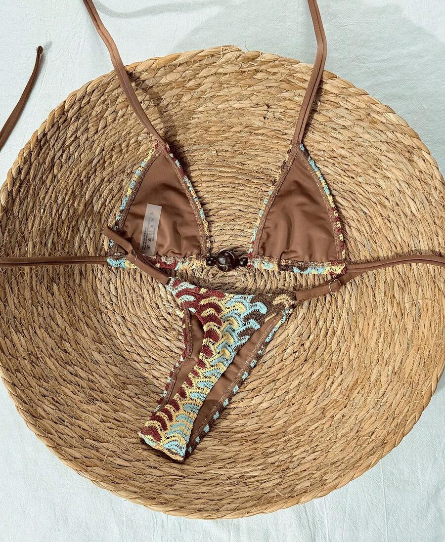 women´s two-piece swimwear boho style 