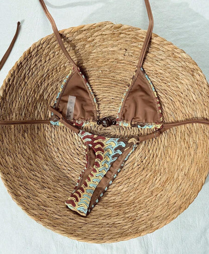 women´s two-piece swimwear boho style 