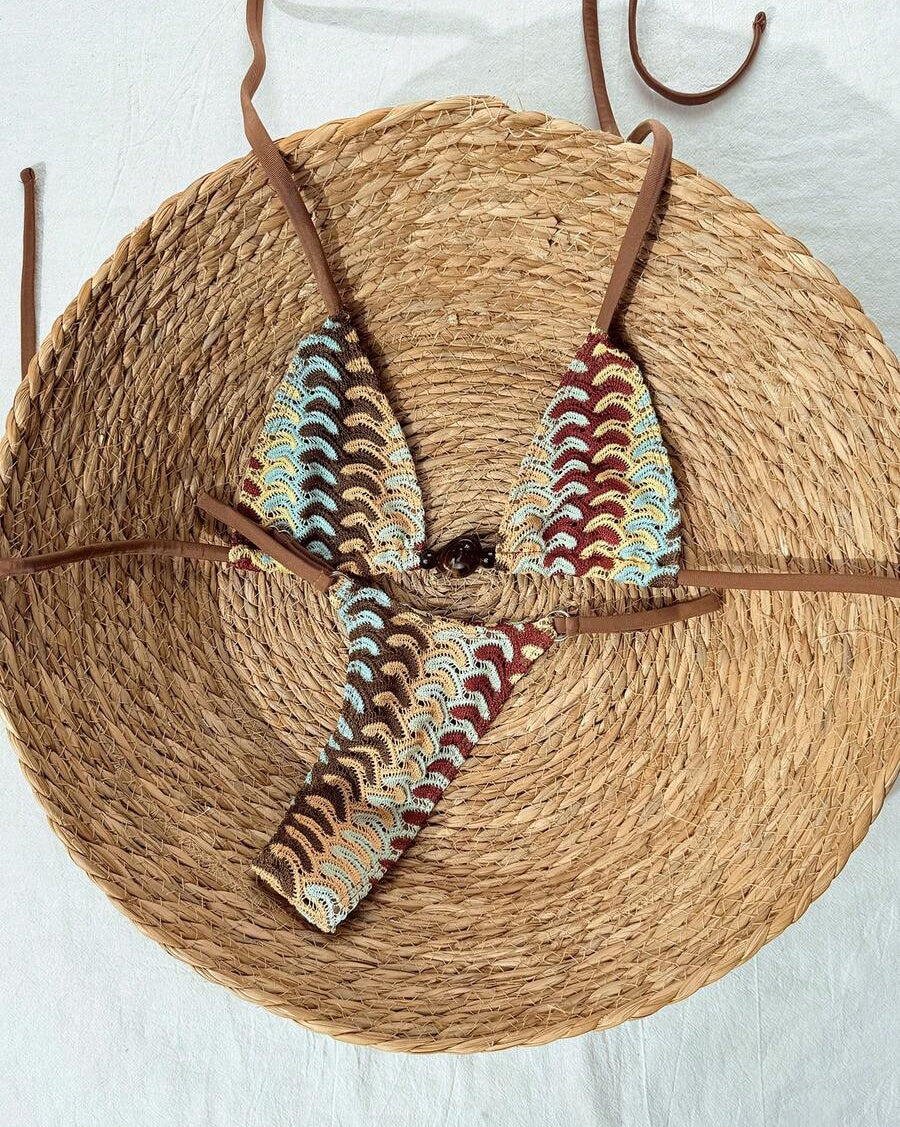 women´s two-piece swimwear boho style 