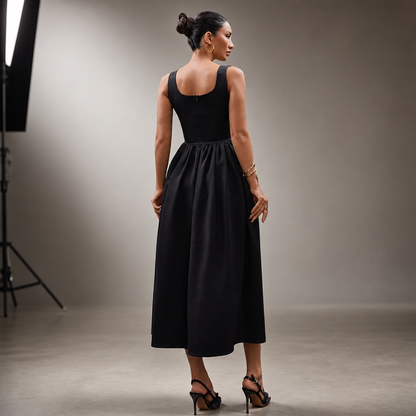 Women´s Elegant Sleeveless Midi Dress | MManolova